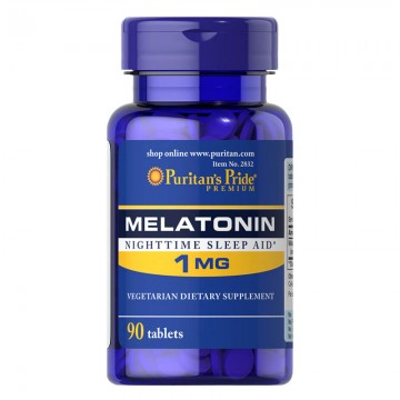 Melatonina 1 mg 90 tabletek Puritan's Pride - 1