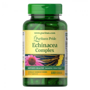 Kompleks echinacea 450 mg 100 kapsułek Puritan's Pride - 1