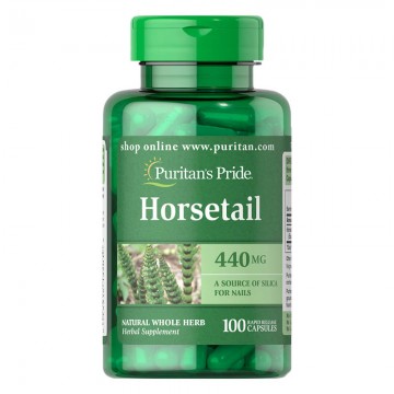Skrzyp Polny Horsetail 440 mg 100 kapsułek Puritan's Pride - 1