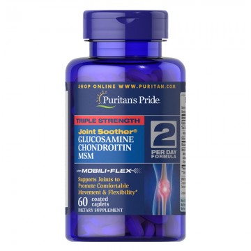 Glukozamina Chondroityna MSM 60 tabletek Puritan's Pride - 1