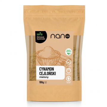 Cynamon cejloński mielony Nanovital 100 g - 1