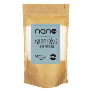 Ksylitol fiński cukier brzozowy Nanovital 500 g - 1
