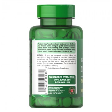 Magnez 500 mg 100 tabletek Puritan's Pride - 3