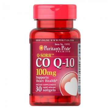 Koenzym Q10 100 mg 30 kapsułek Puritan's Pride - 1