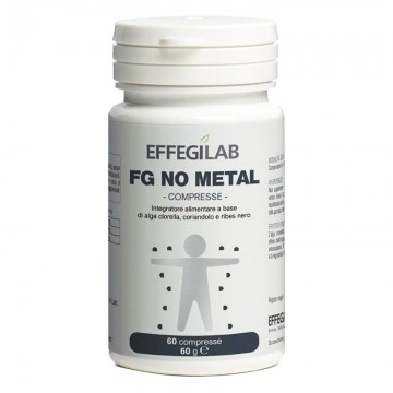 FG No Metal oczyszczanie 60 tabletek Effegilab - 1