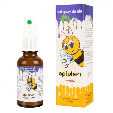 Propolis z szałwią i solą morską dla dzieci na ból gardła Api Spray De Gat 30 ml - 1