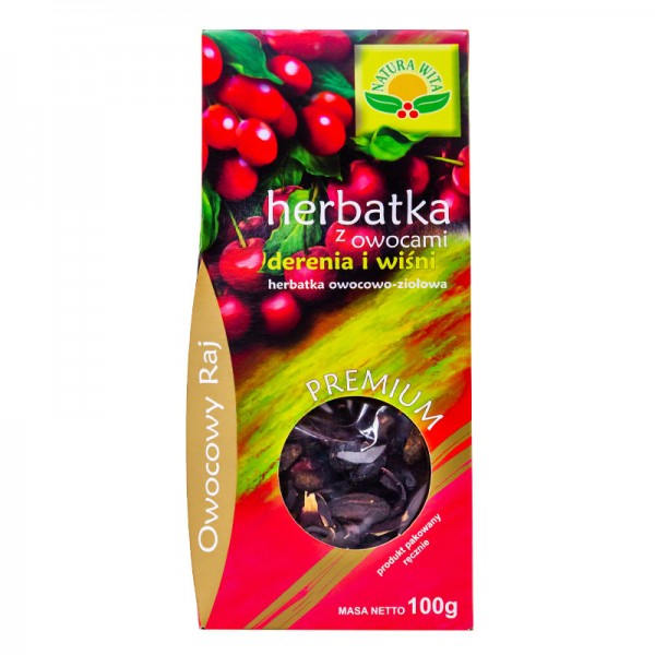 Herbatka z owocami derenia i wiśni Natura Wita 100 g - 1