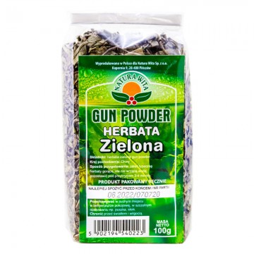 Herbata zielona Gun Powder Natura Wita 100 g - 1