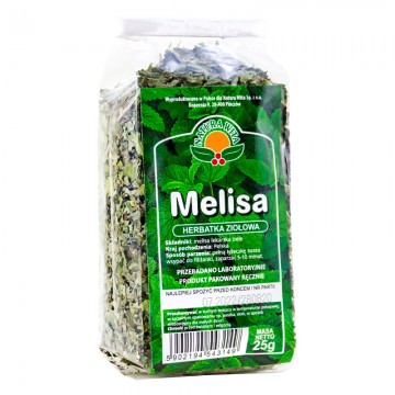 Herbata ziołowa Melisa Natura Wita 25 g - 2
