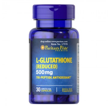 L-glutation 500 mg 30 kapsułek Puritan's Pride - 1