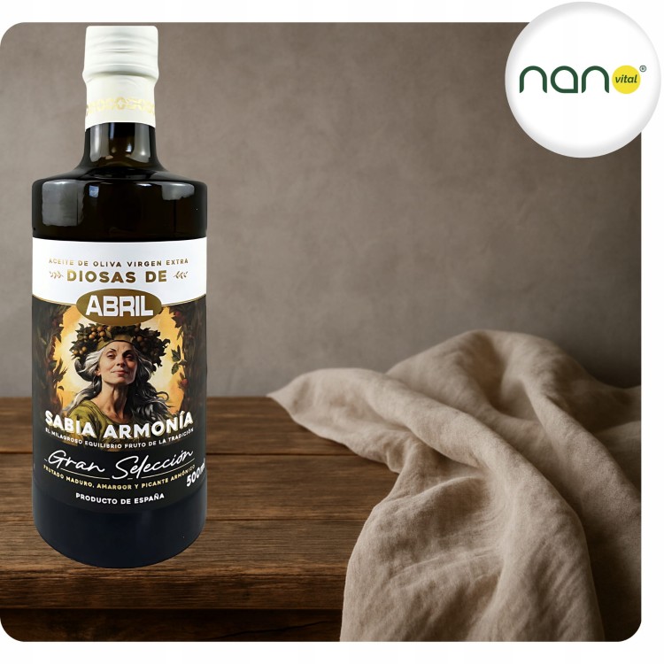 Oliwa z Oliwek Extra Virgin Gran Selection 500 ml Diosas De Abril Sabia.
