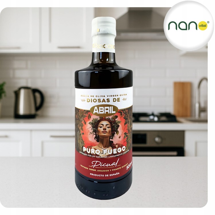 Oliwa z Oliwek Extra Virgin Picual 500 ml Diosas De Abril Puro Fuego.