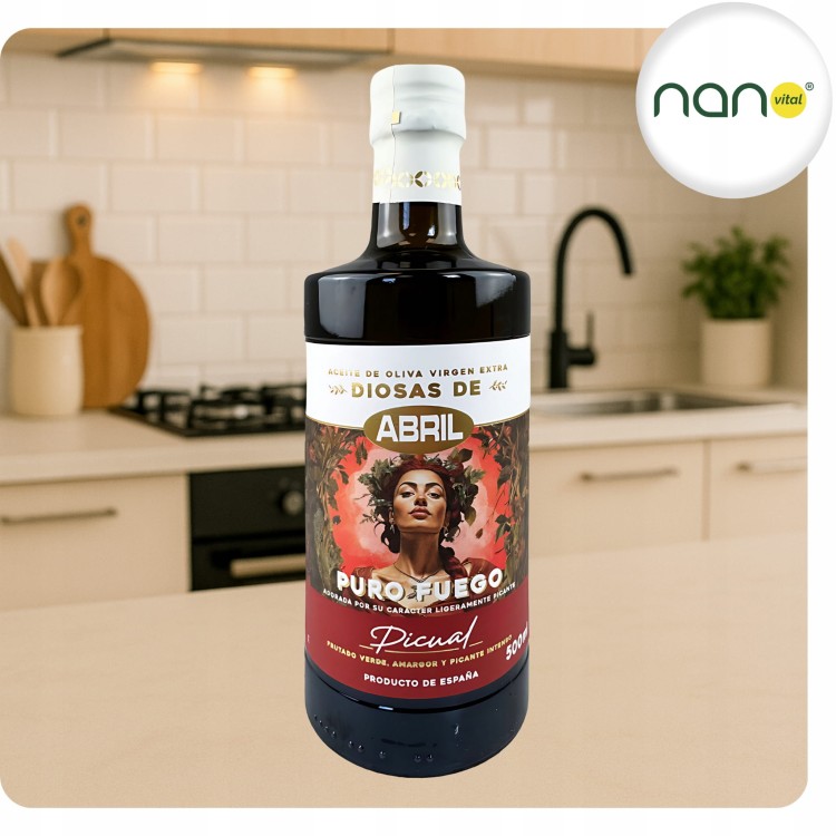 Oliwa z Oliwek Extra Virgin Picual 500 ml Diosas De Abril Puro Fuego.