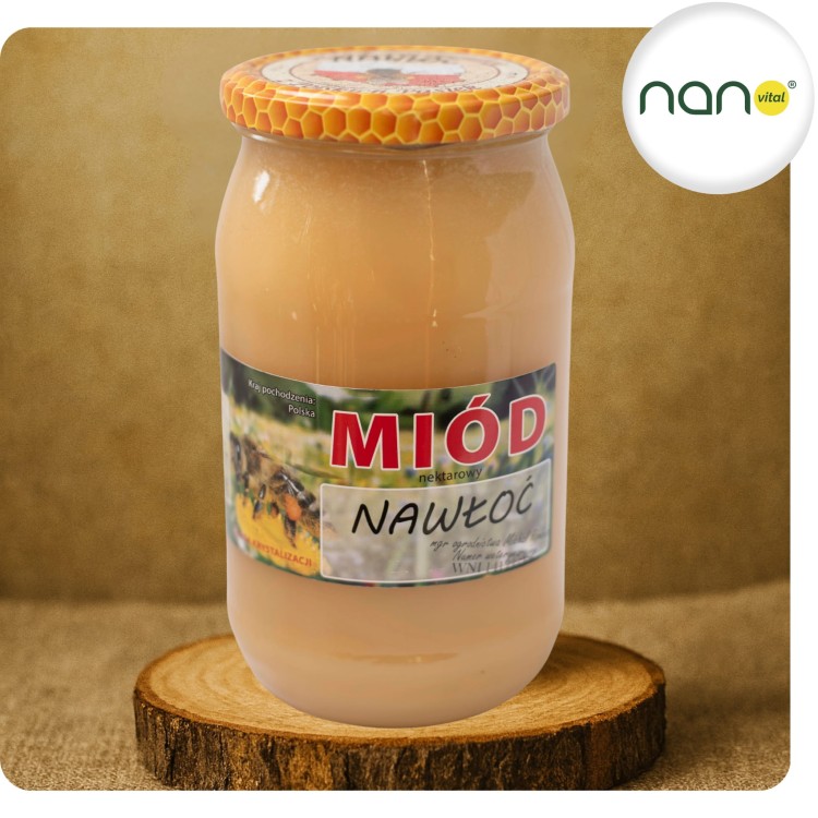 Miód Nektarowy Nawłoć 1100g