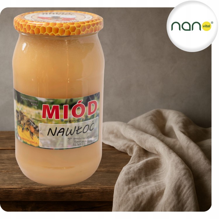 Miód Nektarowy Nawłoć 1100g