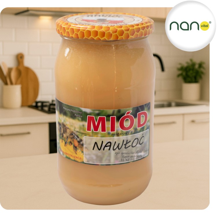 Miód Nektarowy Nawłoć 1100g
