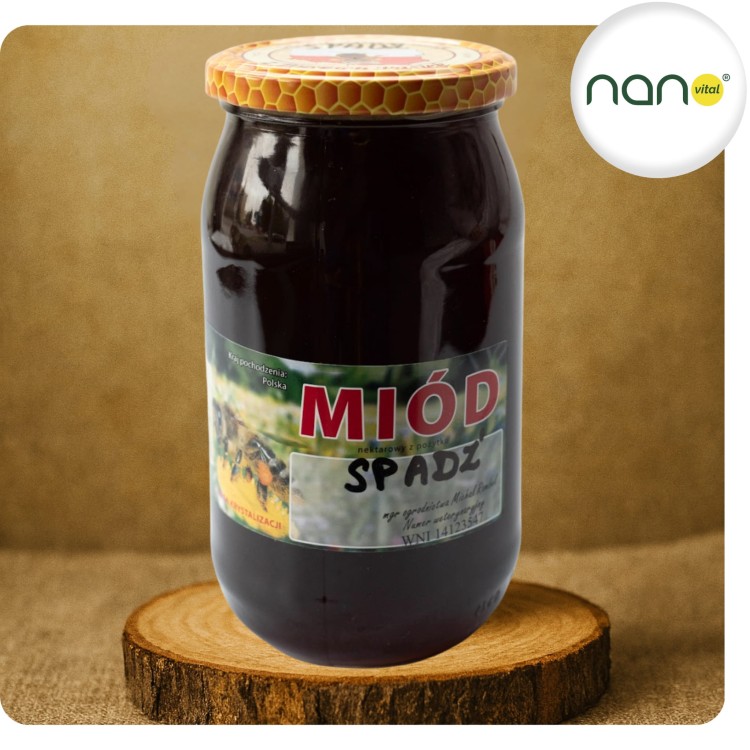 Miód Nektarowy Spadź 1100g