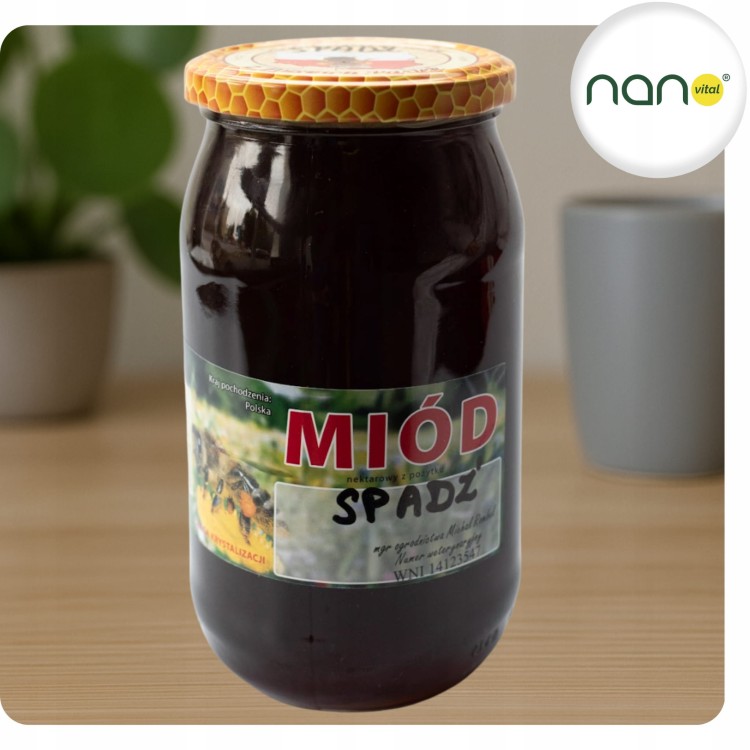 Miód Nektarowy Spadź 1100g
