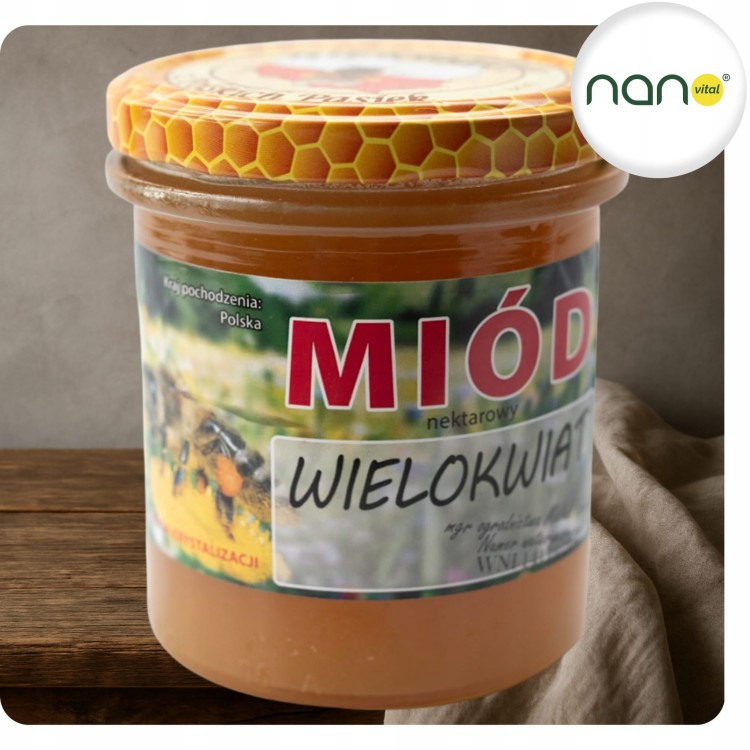Miód Nektarowy Wielokwiat 420 g