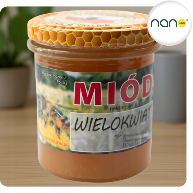 Miód Nektarowy Wielokwiat 420 g