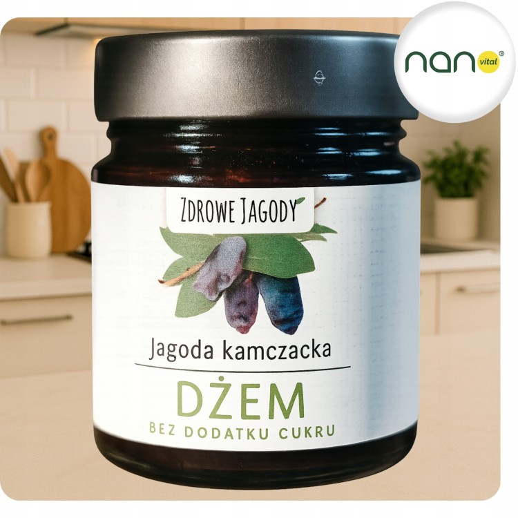 Dżem Niskosłodzony z Ekologicznych Owoców Jagody Kamczackiej 266 ml