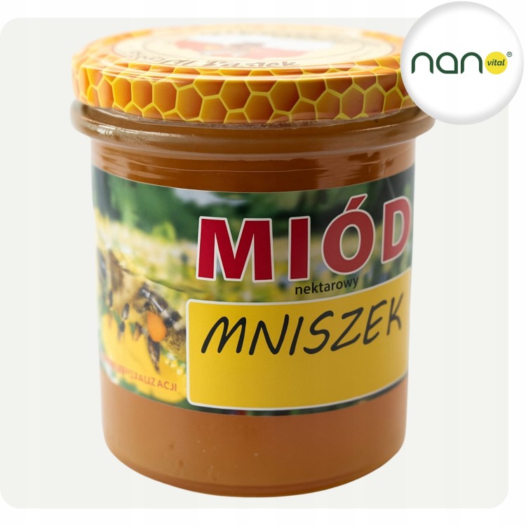 Opakowanie Miód Nektarowy Mniszek 420g Produkt Pszczeli Naturalny Uniwersalny Wydajny.