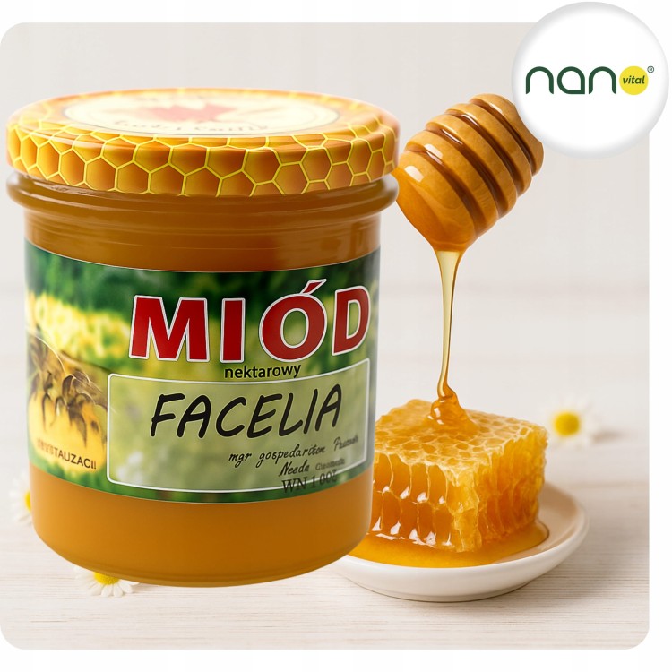 Miód Nektarowy Facelia 420 g