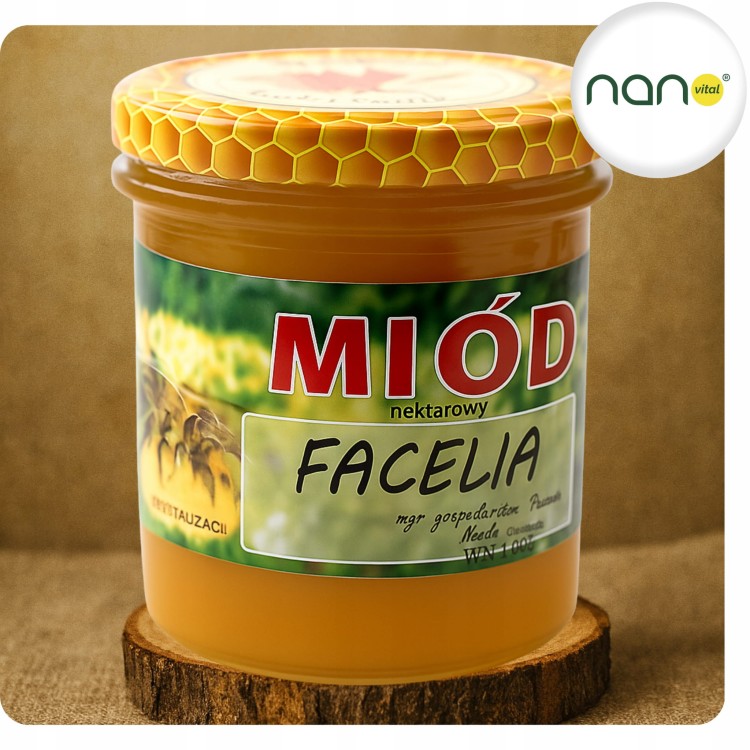 Miód Nektarowy Facelia 420 g
