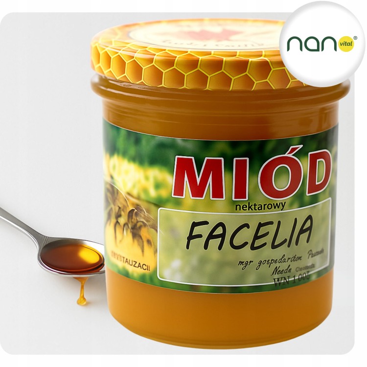 Miód Nektarowy Facelia 420 g