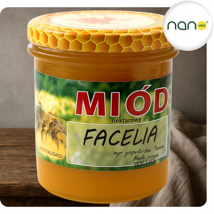 Miód Nektarowy Facelia 420 g