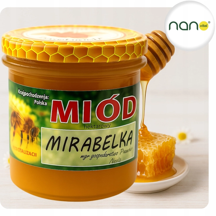 Miód Nektarowy Mirabelka 420 g