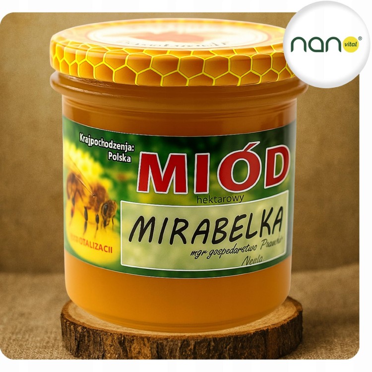 Miód Nektarowy Mirabelka 420 g