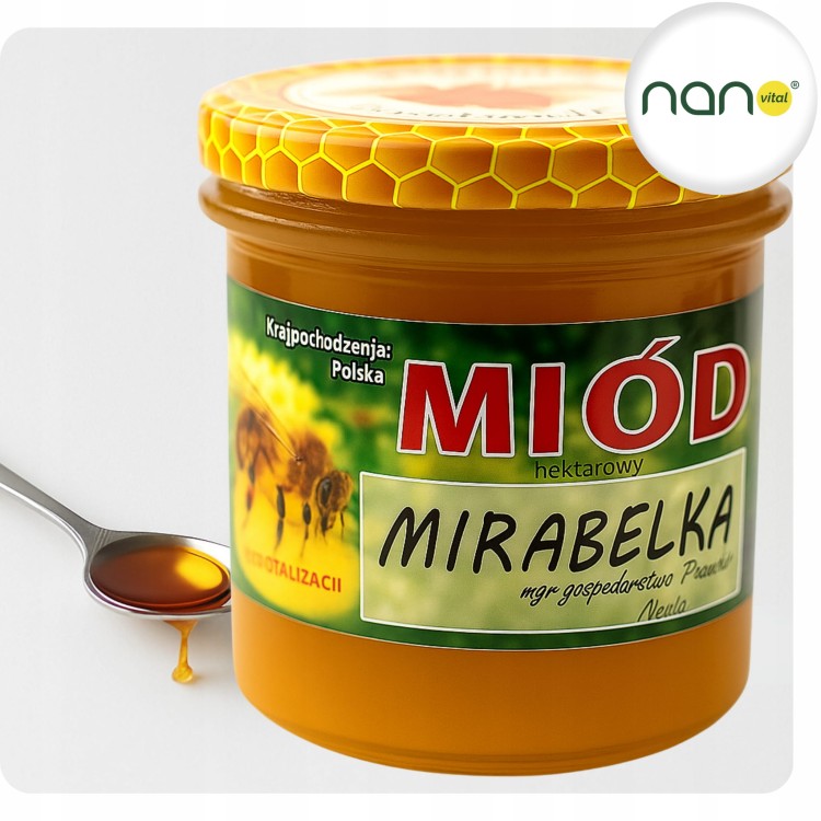 Miód Nektarowy Mirabelka 420 g