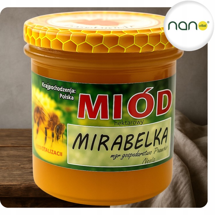Miód Nektarowy Mirabelka 420 g