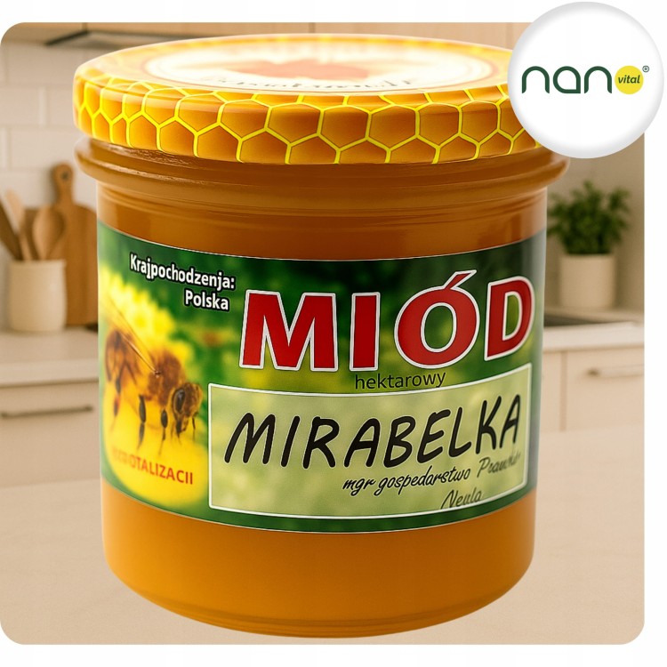 Miód Nektarowy Mirabelka 420 g