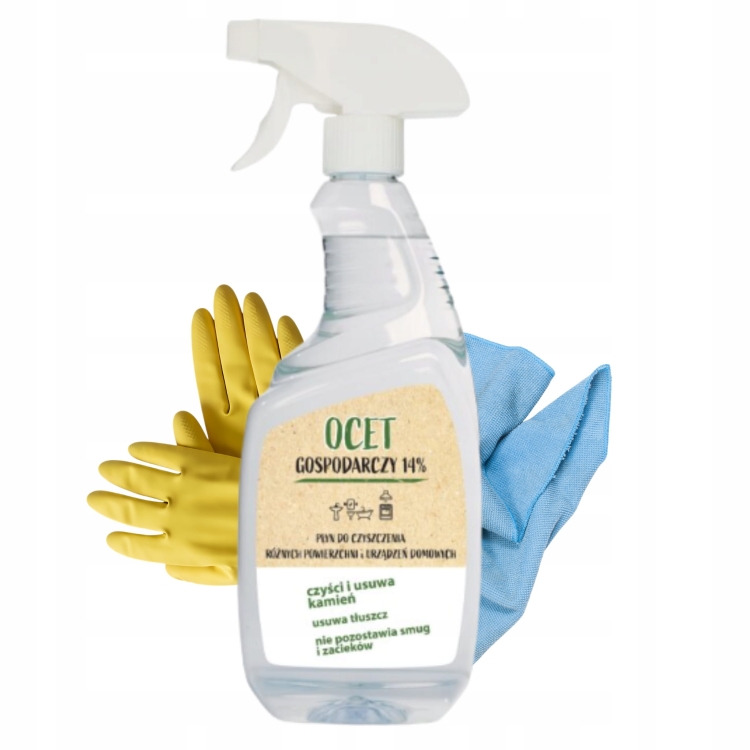 Ocet Gospodarczy 14% Spray Płyn o Szerokim Zastosowaniu 750 ml Gold Drop