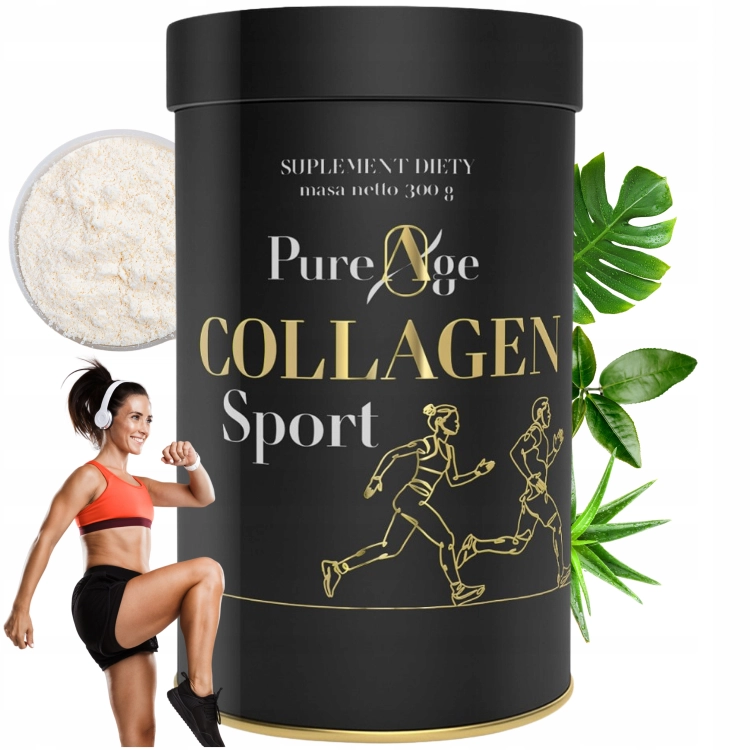 Suplement Diety Collagen Sport PureAge 300 g 30 Porcji.