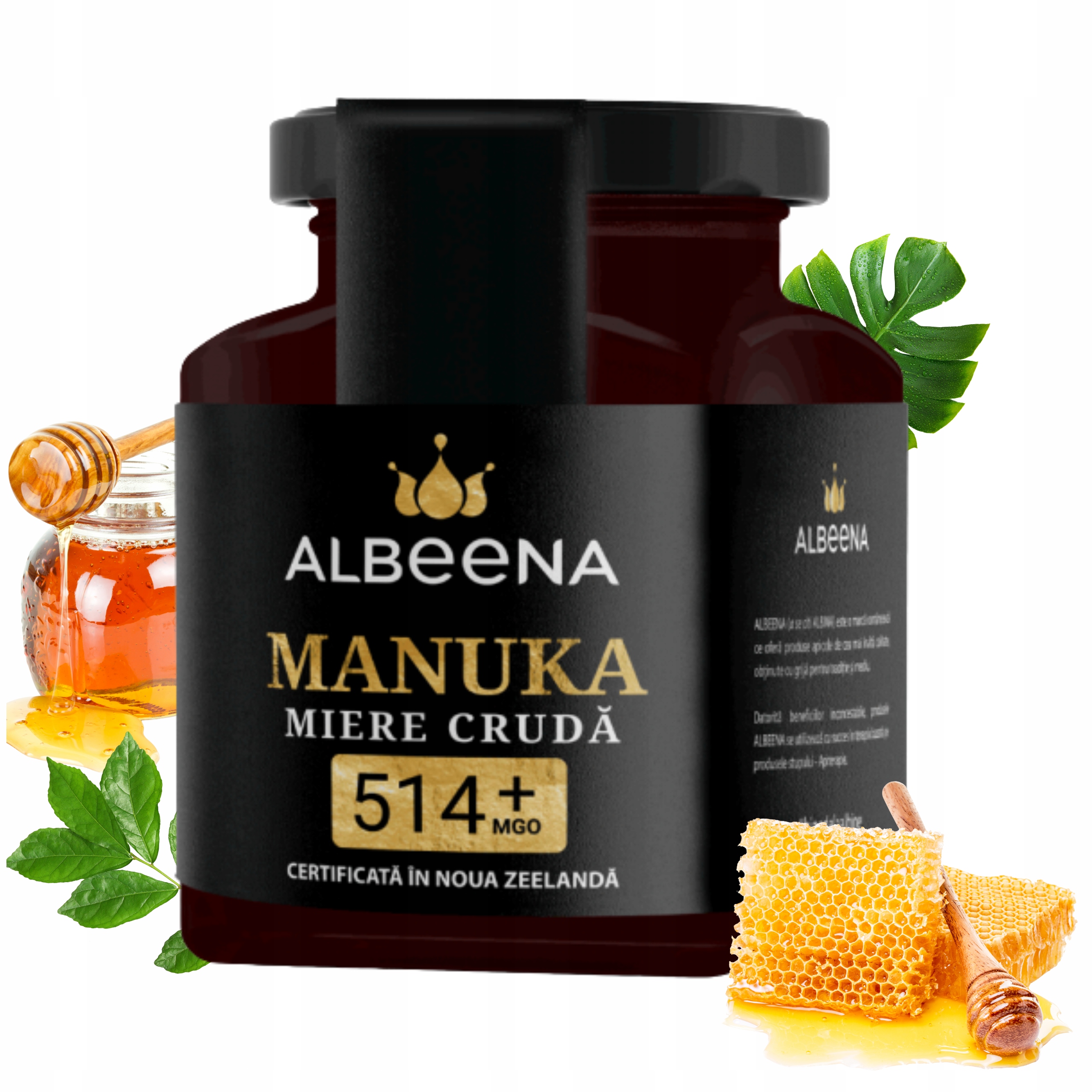 Miód Manuka MGO 514+ 200g Albeena